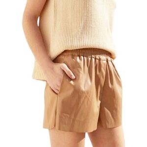 Dèluc Women's High WaistedTan Shorts 2"inseam Xs